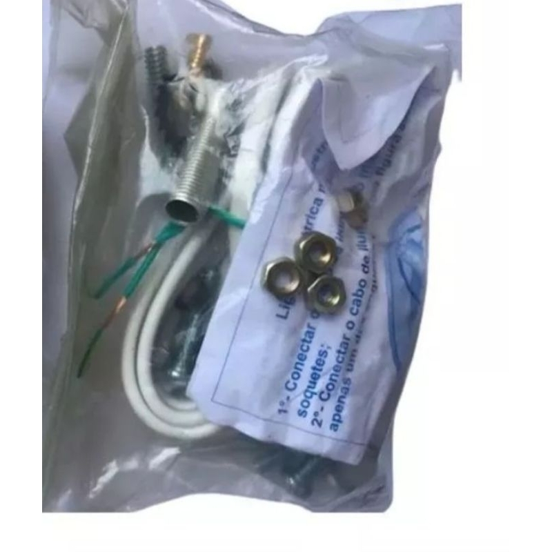 KIT PEÇAS INSTALAÇÃO VENTILADOR DE TETO VENTISOL FENIX / SUNNY / FARO ETC