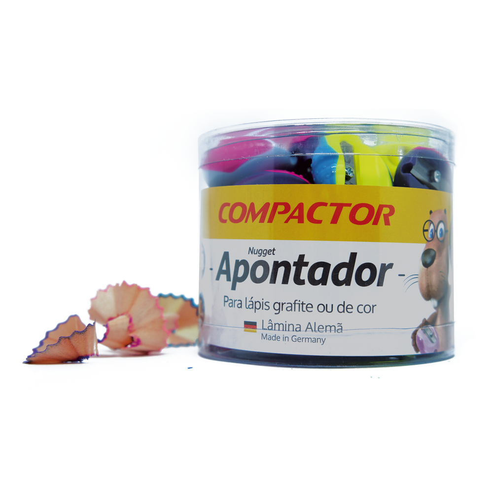 Apontador Nugget C/30 em Oferta na Shopee