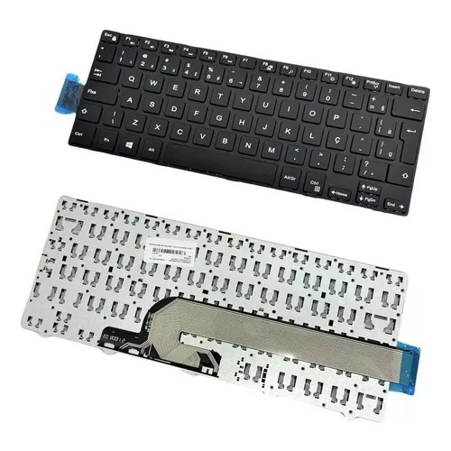 Teclado Para Notebook Dell Inspiron 14 5442 14-5458 Br Com Ç