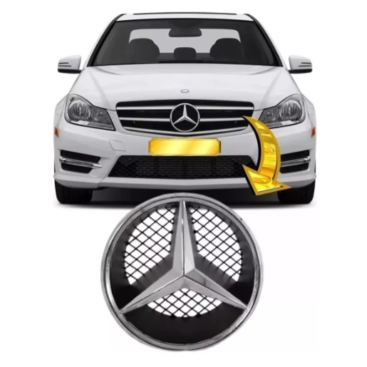 Emblema Grade Mercedes C180 C200 C300 A200 A180 2013 Á 2018