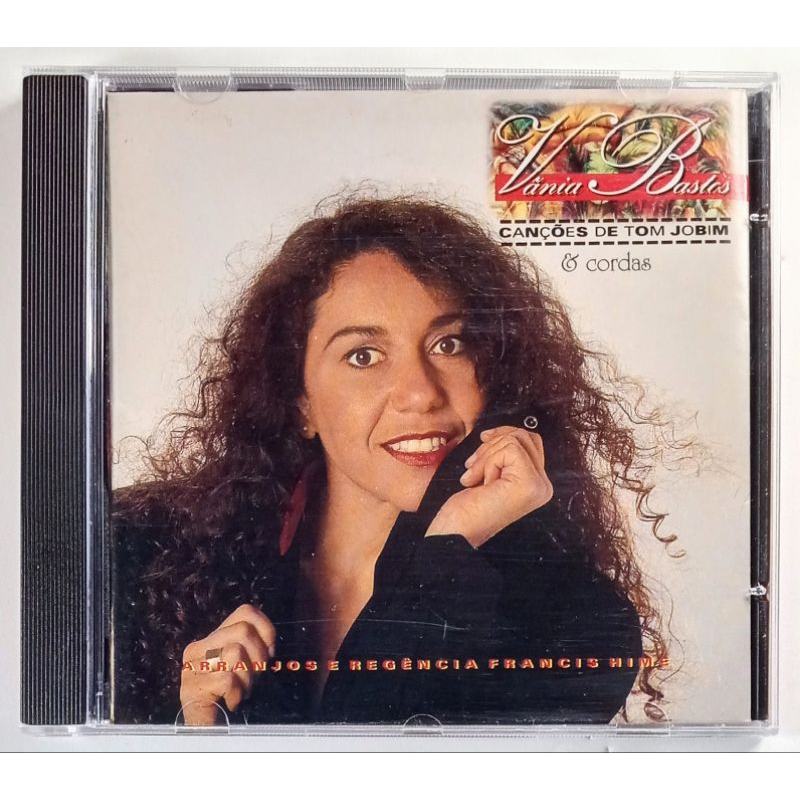 CD Vânia Bastos & Cordas - Canções de Tom Jobim (original)