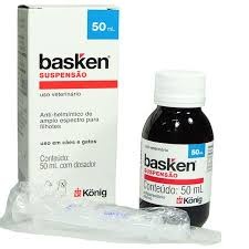 Vermífugo Basken 50ml Suspensão Oral para Cães e Gatos König em Oferta na Shopee