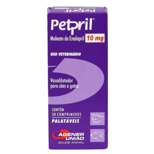 Petpril 10mg 30 comprimidos para Cães e Gatos Agener - Pets