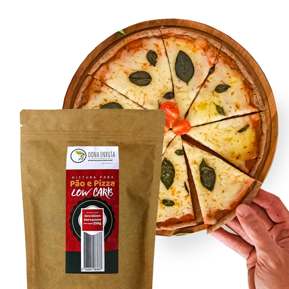 Pão e Pizza Low Carb (Mistura Pronta) Dona Enxuta 256g
