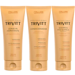 Kit Home Care Com Leave-in Shampoo E Condicionador Trivtt