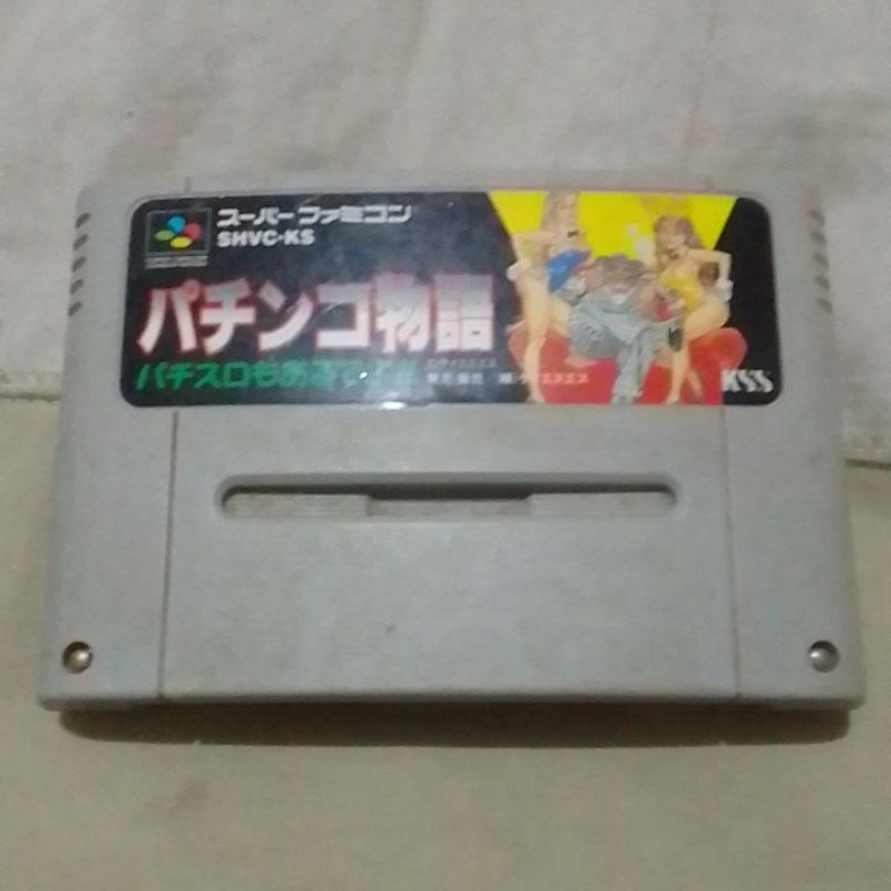 Cartucho de Super Nintendo Famicom Pachi Slot Deyo!
