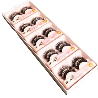 kit 20 Pares Cílios Postiços falso Natural 3D Cílios Longos