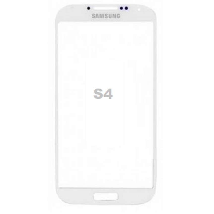 Peça Vidro Frontal sem Touch compatível com Samsung S4 gt-i9500 / i9505 Galaxy - Branco