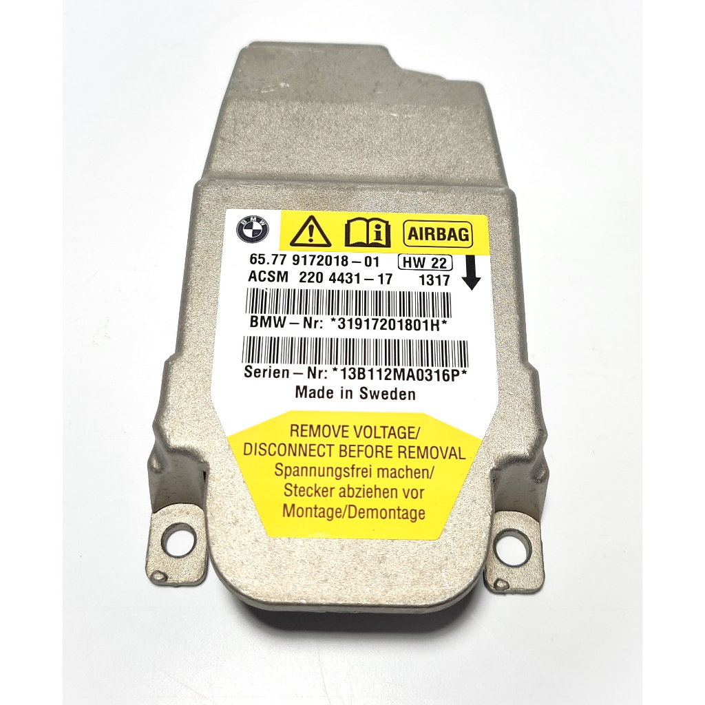 Módulo Controle Airbag BMW Z4 525i Original  65779172018
