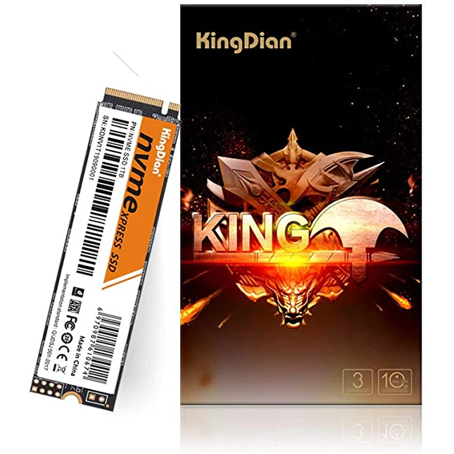Ssd Kingdian Nvme M.2 2280 256gb