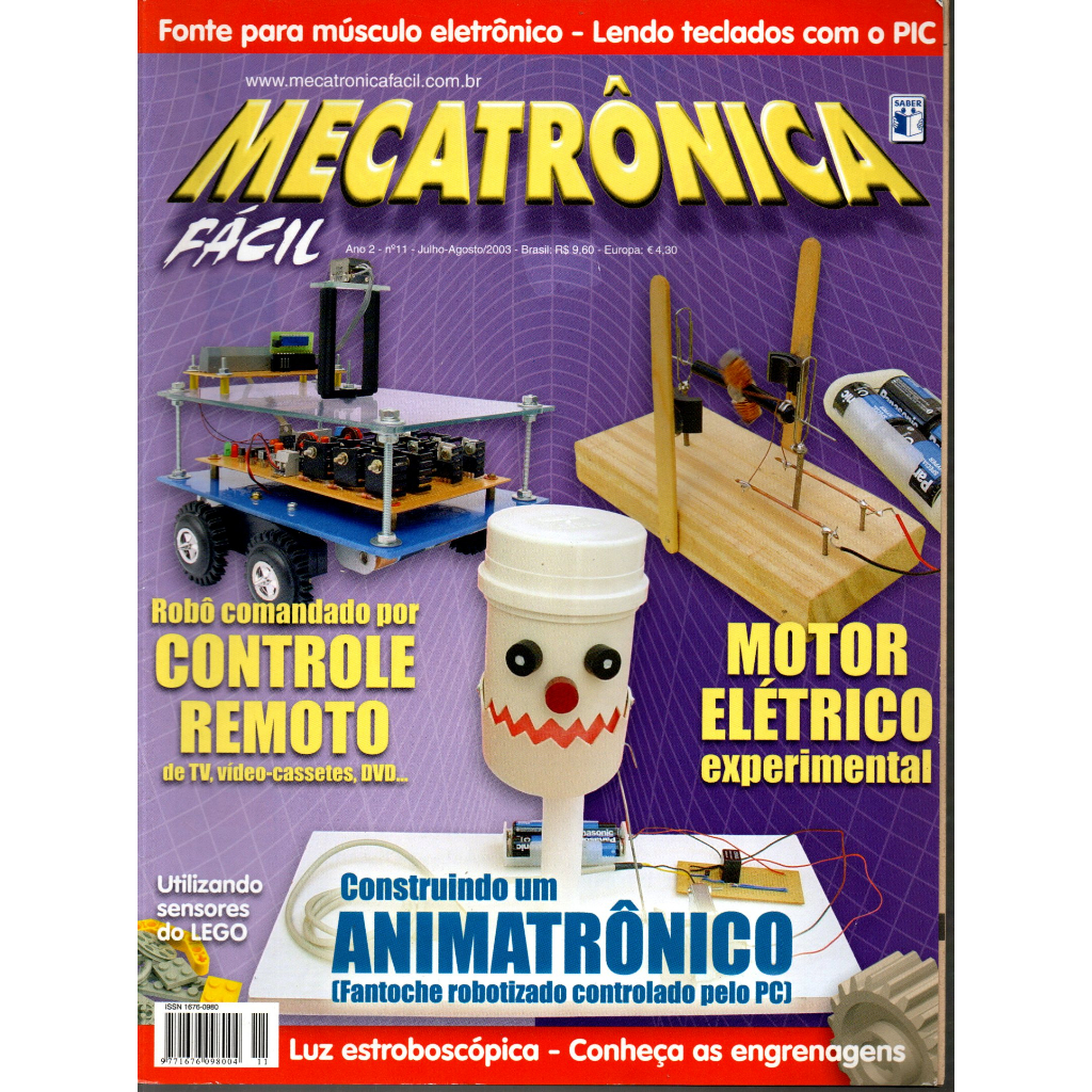 Revista Mecatrônica Fácil, Ano 2, Nº 11, Julho/Agosto/2003