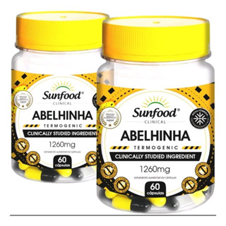 Abelhinha termogênico 1260Mg 60caps Sunfood Kit 2