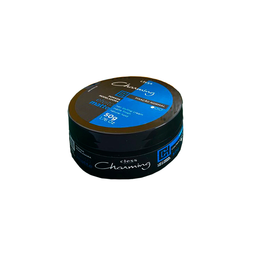 Pomada Modeladora Para Cabelo Normal Cless Charming - 50gr