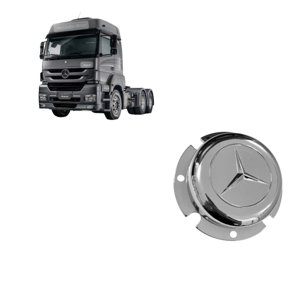 1 Sobre Tampa Cubo Dianteiro Roda Caminhao Mb Axor Mercedes