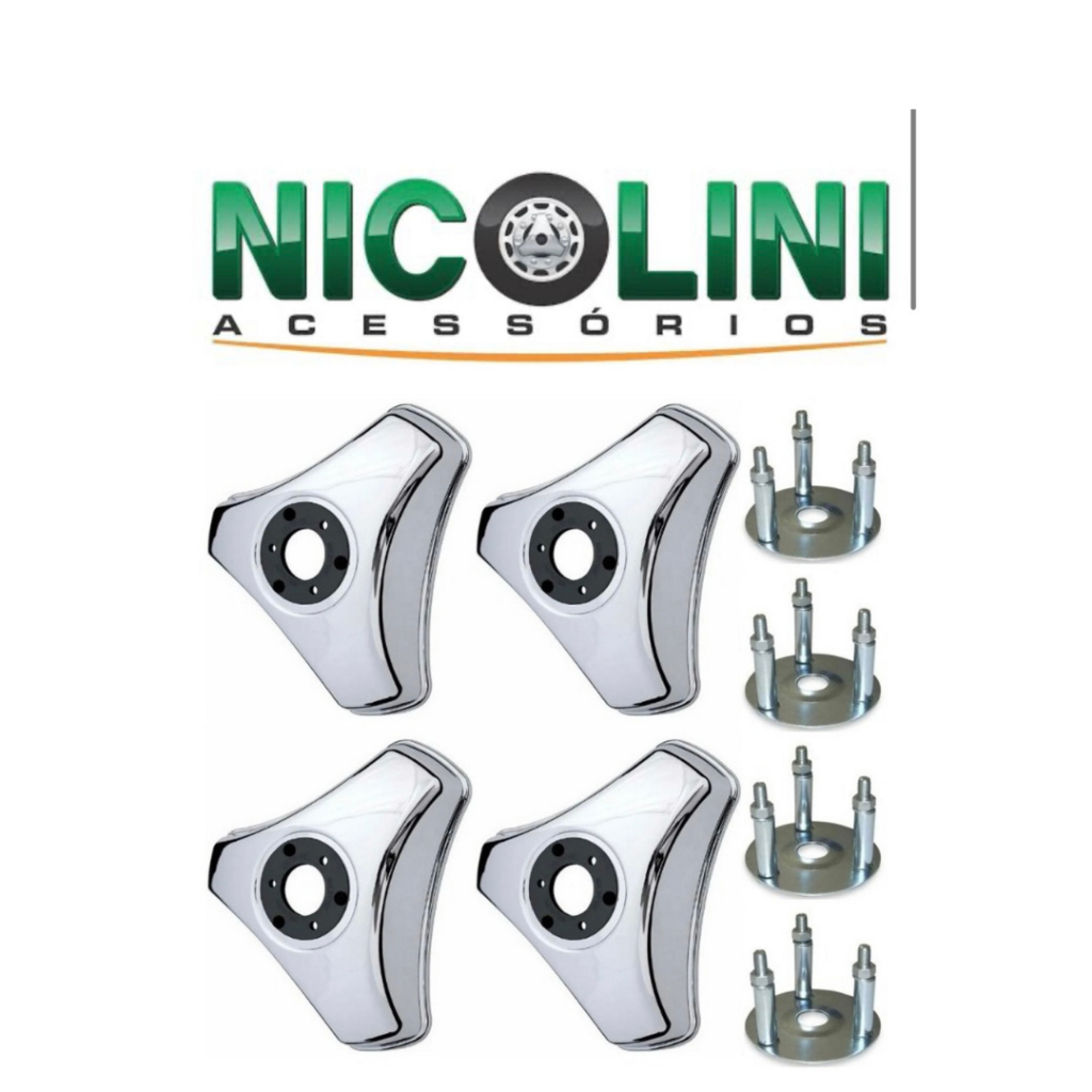 Calota Rodoar 3 Pontas - Comprar com Melhor Preço em Pneus e Rodas