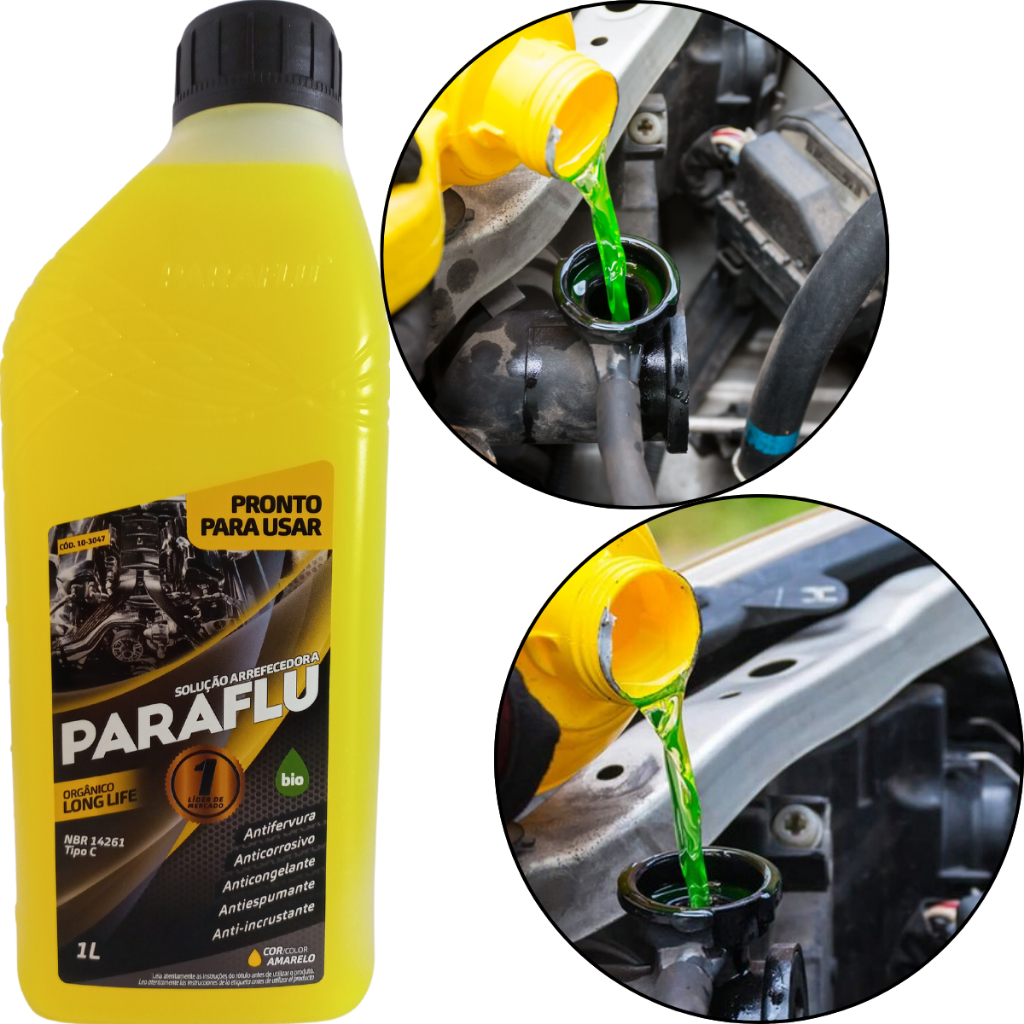 1L Aditivo Radiador Anti Fervura PF3047 Pronto Uso Paraflu em Oferta na Shopee