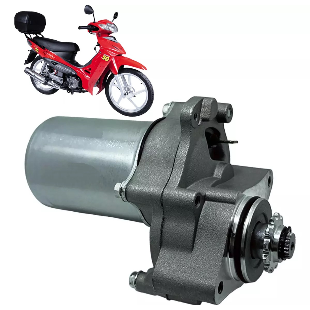 Motor De Partida Arranque Zig 50, e Nova Super 50 2013.. Dafra Motos
