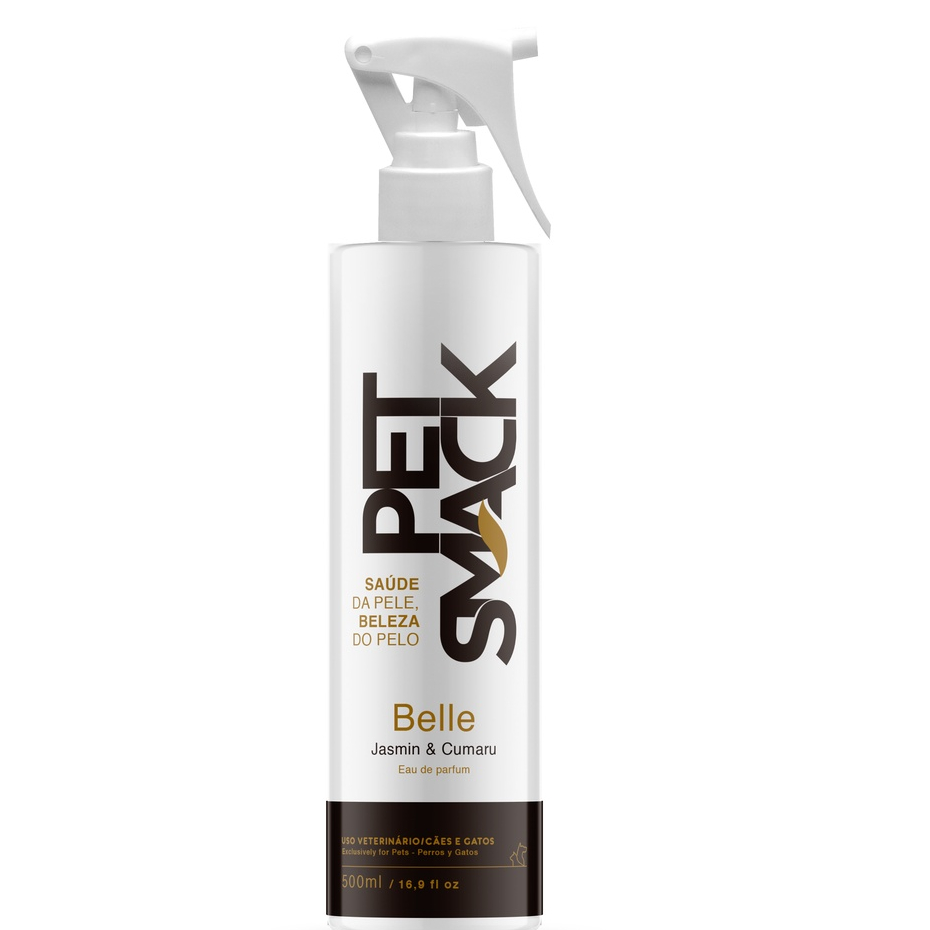 Pet Smack Belle Perfume 500ml para Cães e Gatos Centagro - Pets
