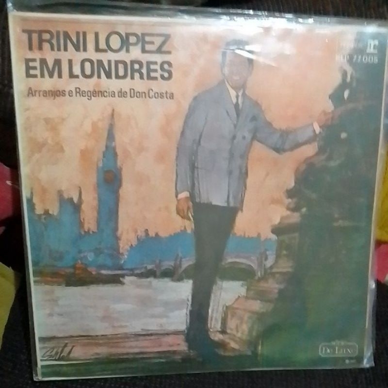 lp vinil - trini lopez em londres     samba rock