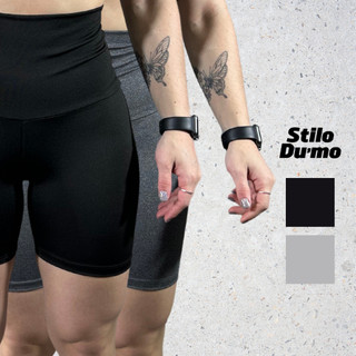 Short Modelador Feminino Zero Barriga Abdominal Com Cós Alto