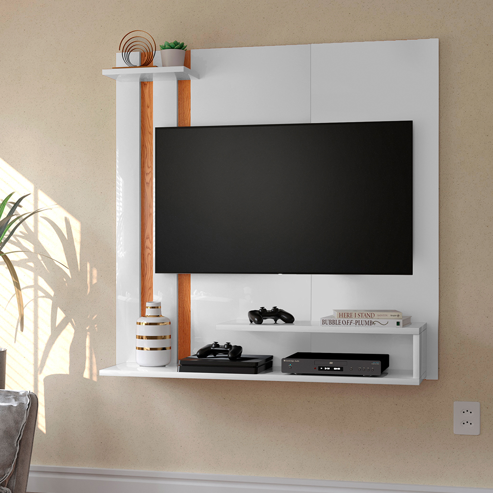 Painel Para TV Smart de até 32 polegadas ,Com Prateleira -Varias Cores-