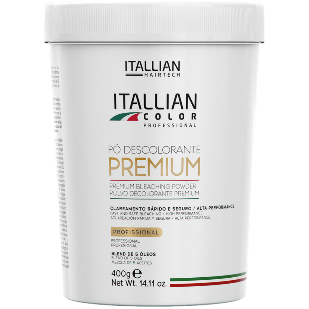 Itallian Color Pó Decolorante Premium 400g Profissional - Beauty