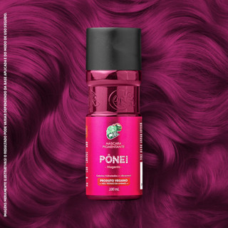 Mascara Pigmentante Kamaleão Color 100ml Ponei Magenta