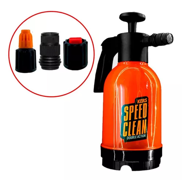 Pulverizador Speed Clean Double Action 2l C/ Snow Foam Kers