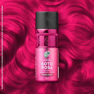 Mascara Pigmentante Kamaleão Color 100ml Boto Rosa Rosa Neon