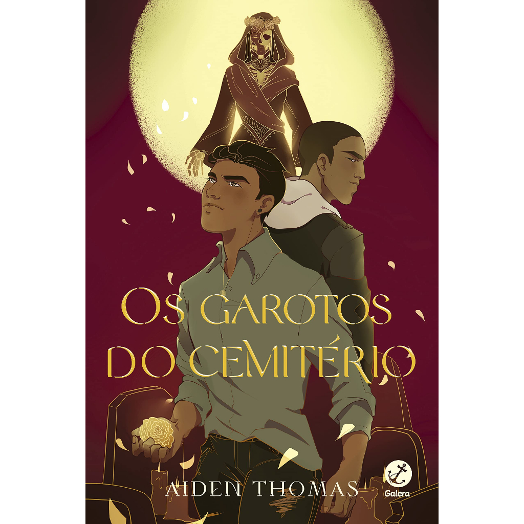 Os Garotos Do Cemitério Livro Aiden Thomas