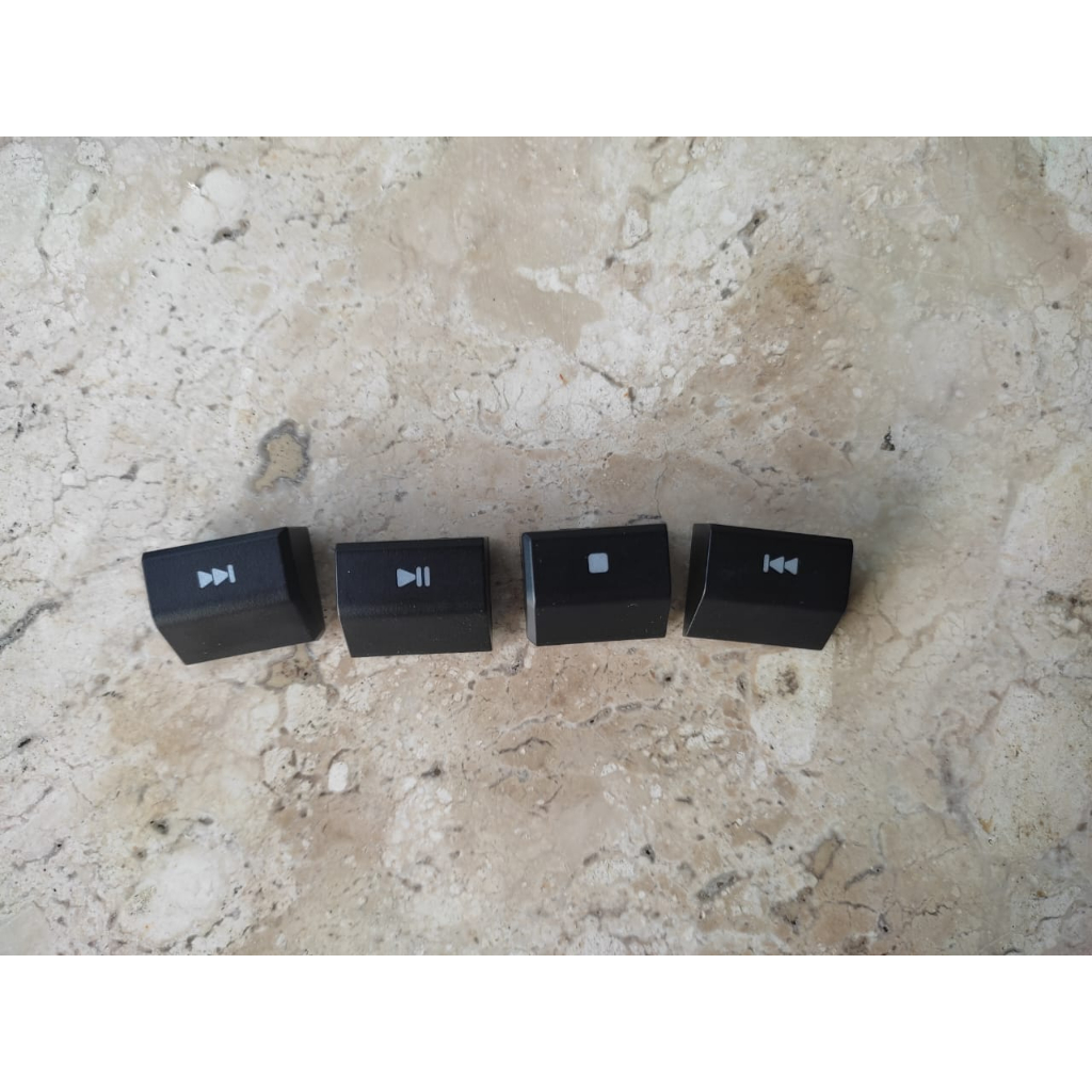 Conjunto de Teclas Controle de Som Teclado K95 Platinum Originais