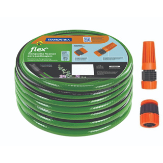 Kit Mangueira Jardim Com Esguicho 10m, 20m ou 30 metros Quintal 1/2" 4 Camadas - Tramontina em Oferta na Shopee
