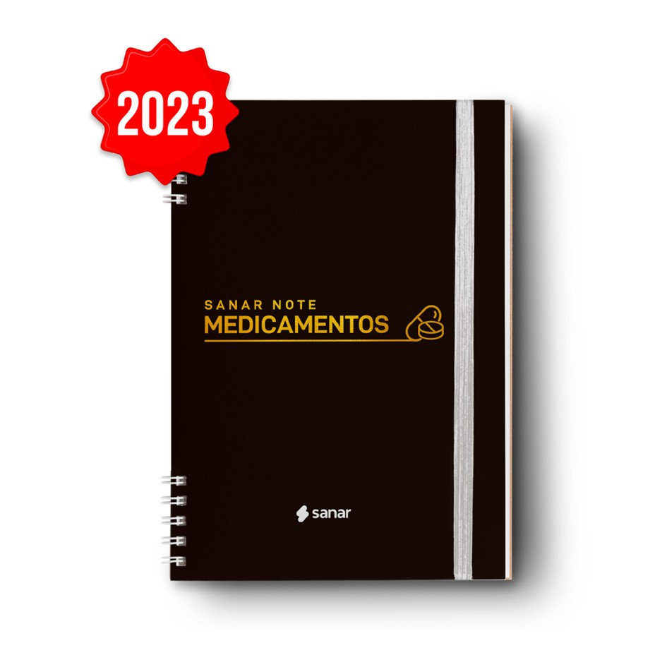 Sanar Note Medicamentos: Guia de Bolso - 1ª Ed. - 2023 em Oferta na Shopee