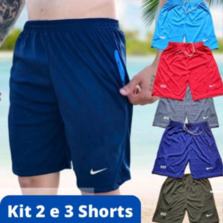 Kit 2 e 3 Shorts Esportivo Moda Masculina