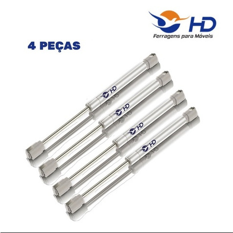 Kit 4 Pistão a Gás Amortecedor Porta De Armário Cozinha Diversos