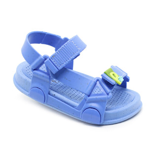 Papete Sandália Plugt Infantil Menina Menino BoraBora Fibras Naturais Coco Bambu Azul Lilás