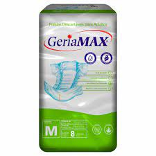 Fralda Adulto Geriamax  M/8 G/7 EX/7 Evergreen