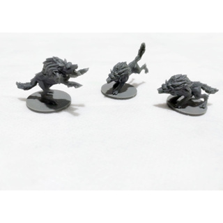 Miniaturas Lobos, Caes, Corvos, Demodogs (03 Peças) - Zombicide Wolfsburg em Oferta na Shopee
