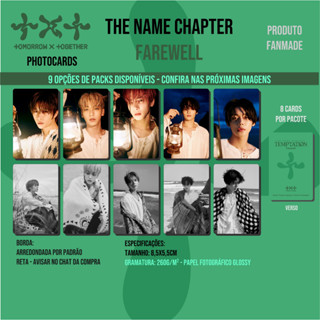 TXT - Farewell - Temptation - Photocards Fanmade