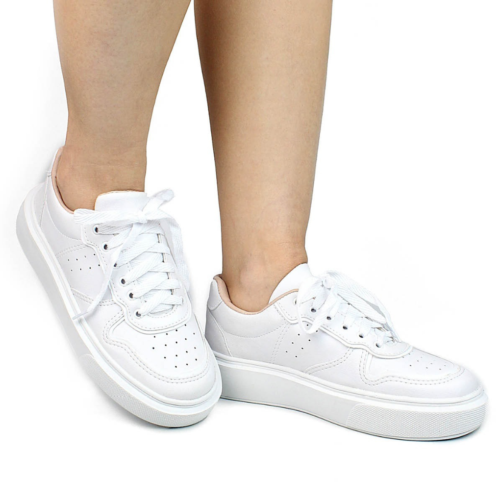 Tênis feminino branco  casual