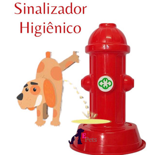 Hidrante Pet Poste Xixi Fácil Sanitário Canino Para Cães