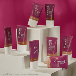 Base Matte Comfort Skin Mahav 30 g em Oferta na Shopee