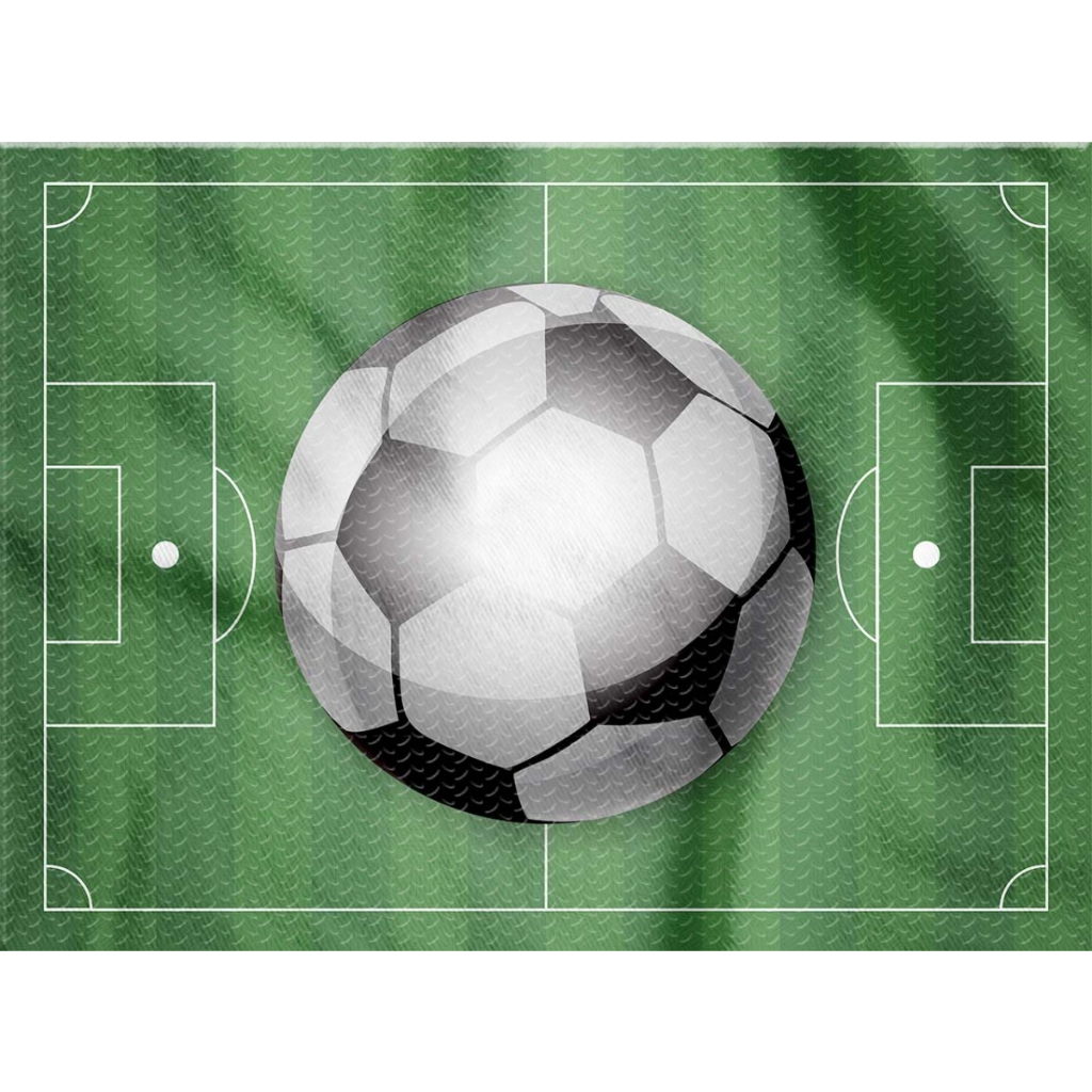 Painel Campo de Futebol Bola de Futebol Decoracao Parede Festa Aniversário Cenário