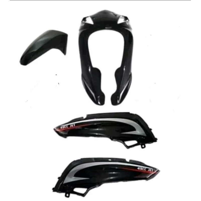 Carenagem shineray Jet 50cc preta