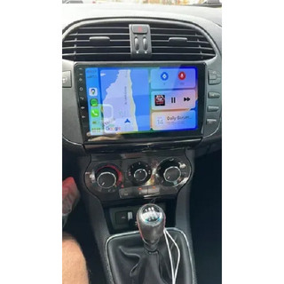 Multimídia Android Fiat Bravo 4GB/64GB - Tela 9 Polegadas Moldura Camera Ré