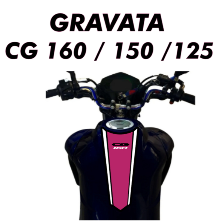 Adesivo Faixa gravata Tanque Titan Fan Start 160 150 125 em Oferta na Shopee