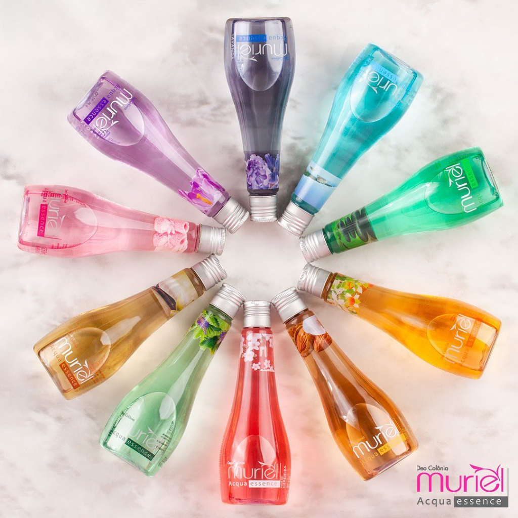 Água de Banho Muriel Acqua Essence 250ml 10 fragrâncias Perfume Corporal Pós banho em Oferta na Shopee