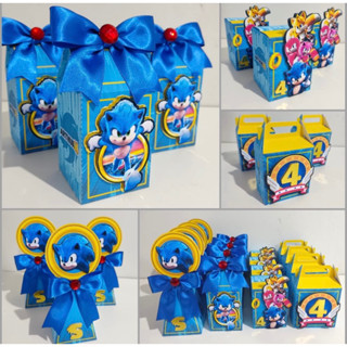 40 personalizados tema sonic