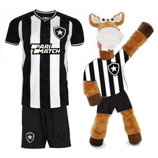Uniforme Camisa Infantil Botafogo Com Cavalinho