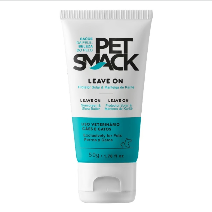 Pet Smack Leave On 50g Creme Hidratante para Cães Gatos Centagro - Pets